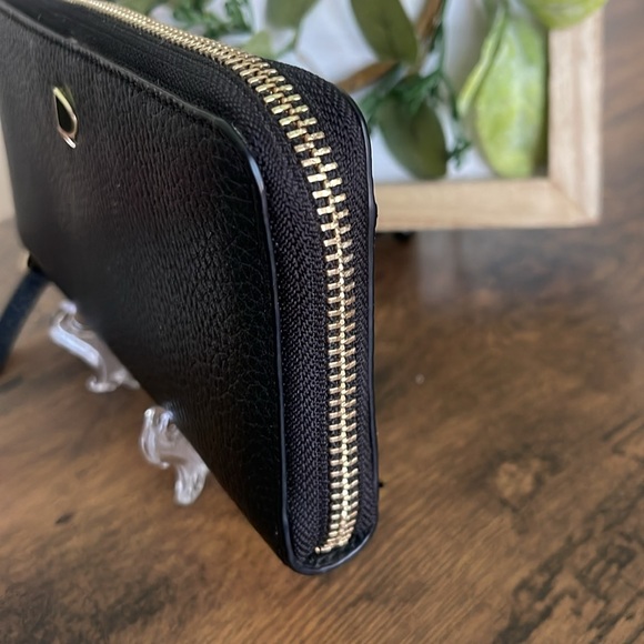 Kate Spade Black Pebble Leather Wallet - Picture 2 of 11